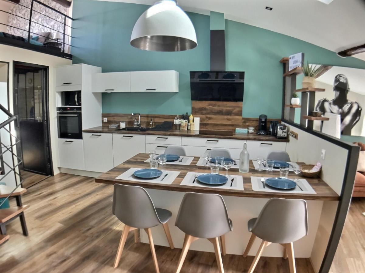 Myzenplace - Duplex 100M2 Cosy, Atypique, Situation Ideale, Parking Montélimar Kültér fotó