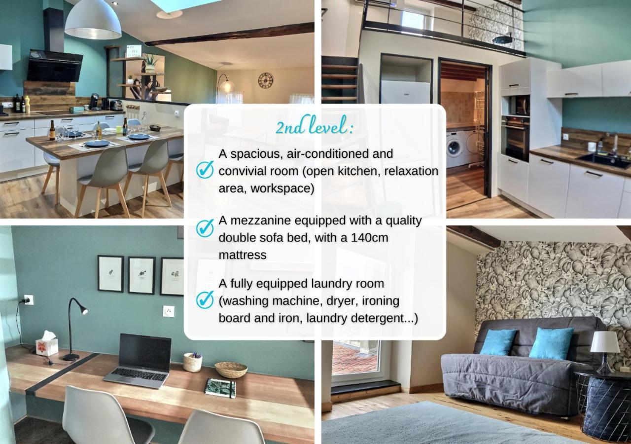 Myzenplace - Duplex 100M2 Cosy, Atypique, Situation Ideale, Parking Montélimar Kültér fotó